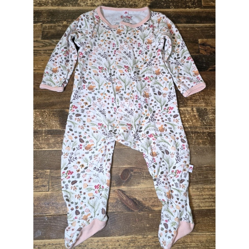 Magnetic Me Baby Sleeper Unisex 3-6m Easy Magnetic Closure 100% Cotton Woodland